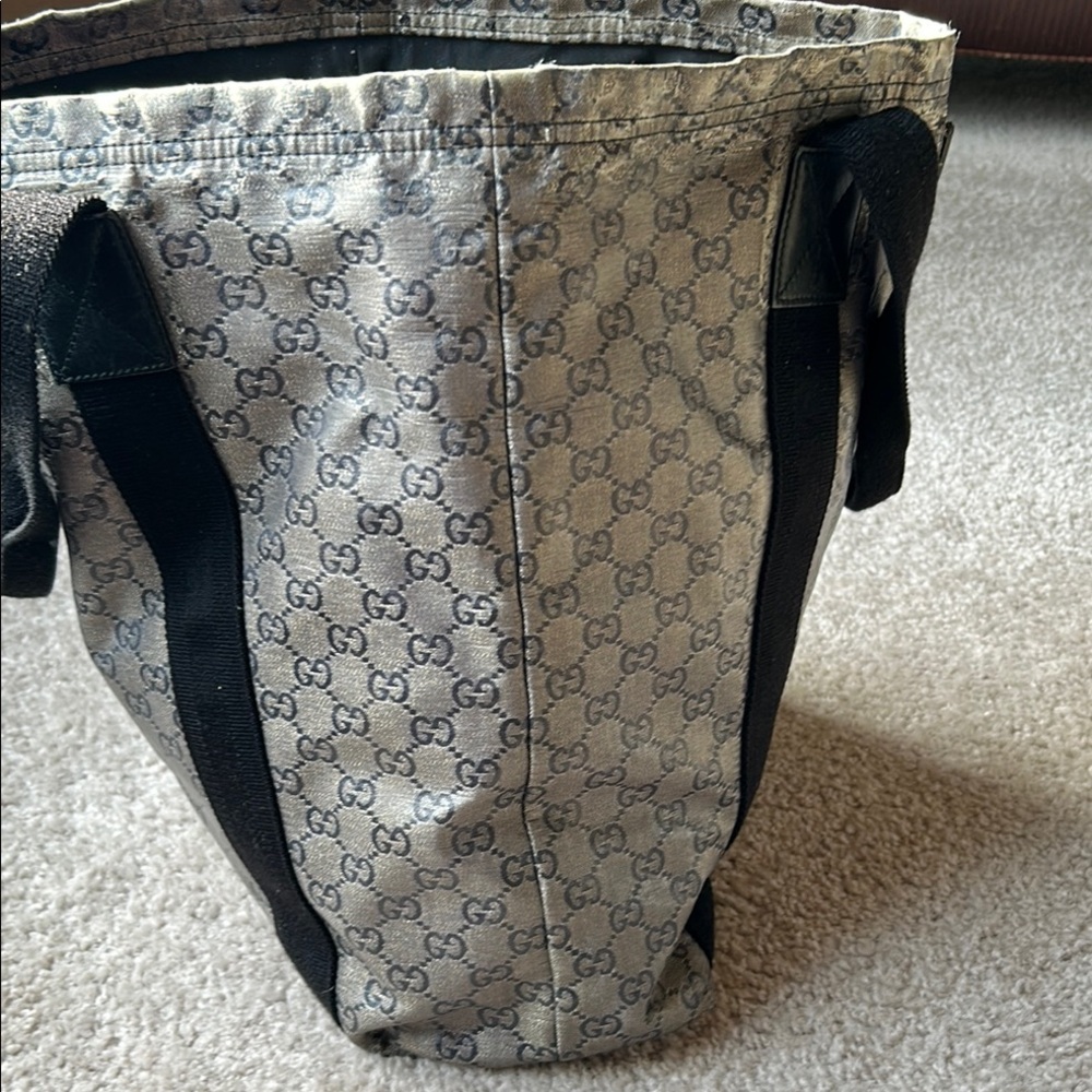 Gucci Crystal Monogram Medium Web Tote bag - Picture 7 of 15